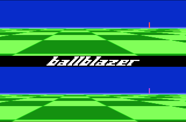 Ballblazer (1984) (Atari-Lucasfilm Games) Screenshot